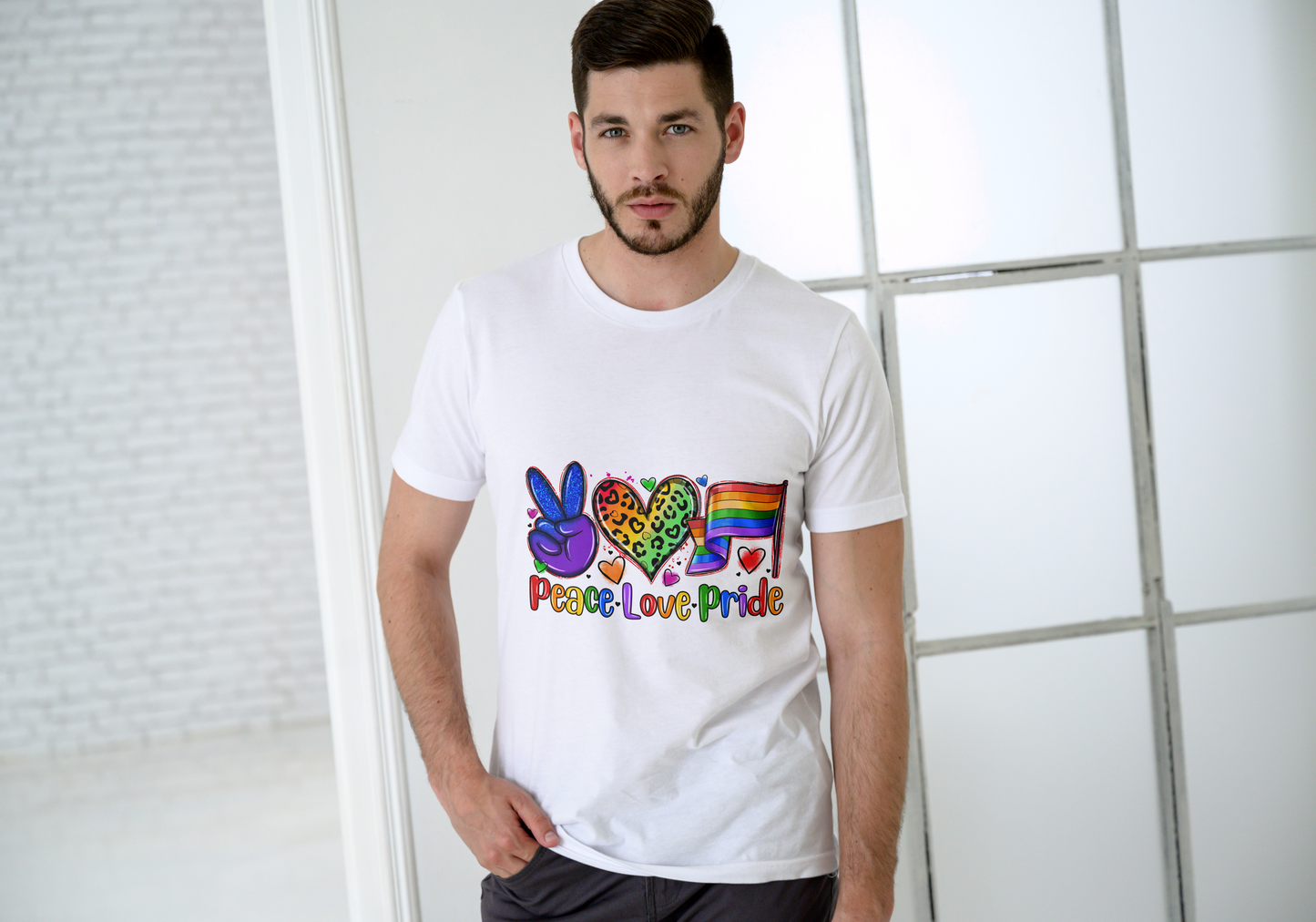 Peace, Love & Pride T-Shirt