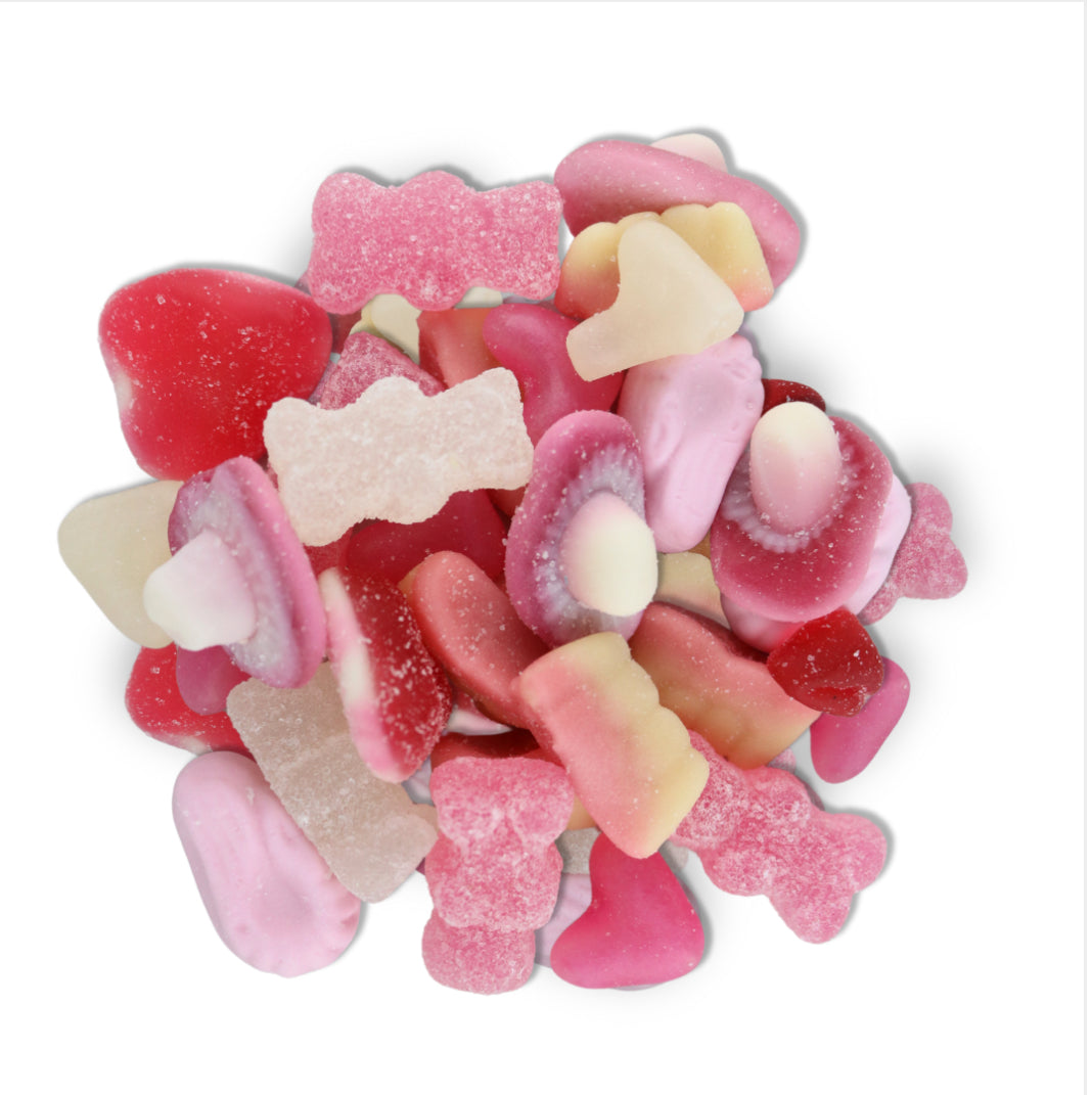 1 Kg Assorted Pink Mix Pick N Mix