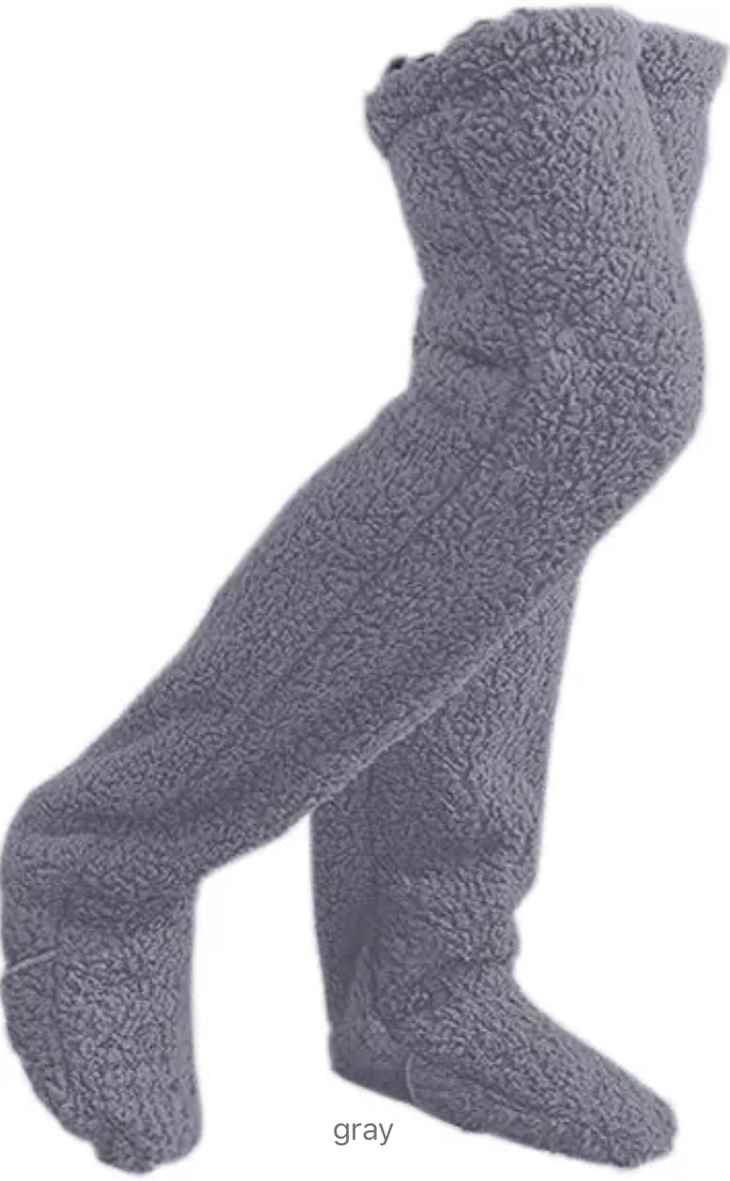 Fluffy Long Kneelet Socks Warm Plush Socks for Adult Knee Warmers Winter Leg Warmer Sleep Socks Gifts