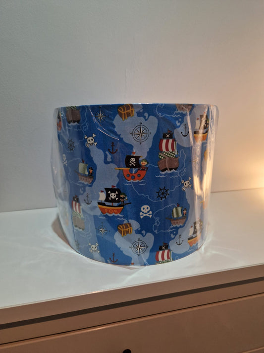 Pirate Themed Lamp Shade