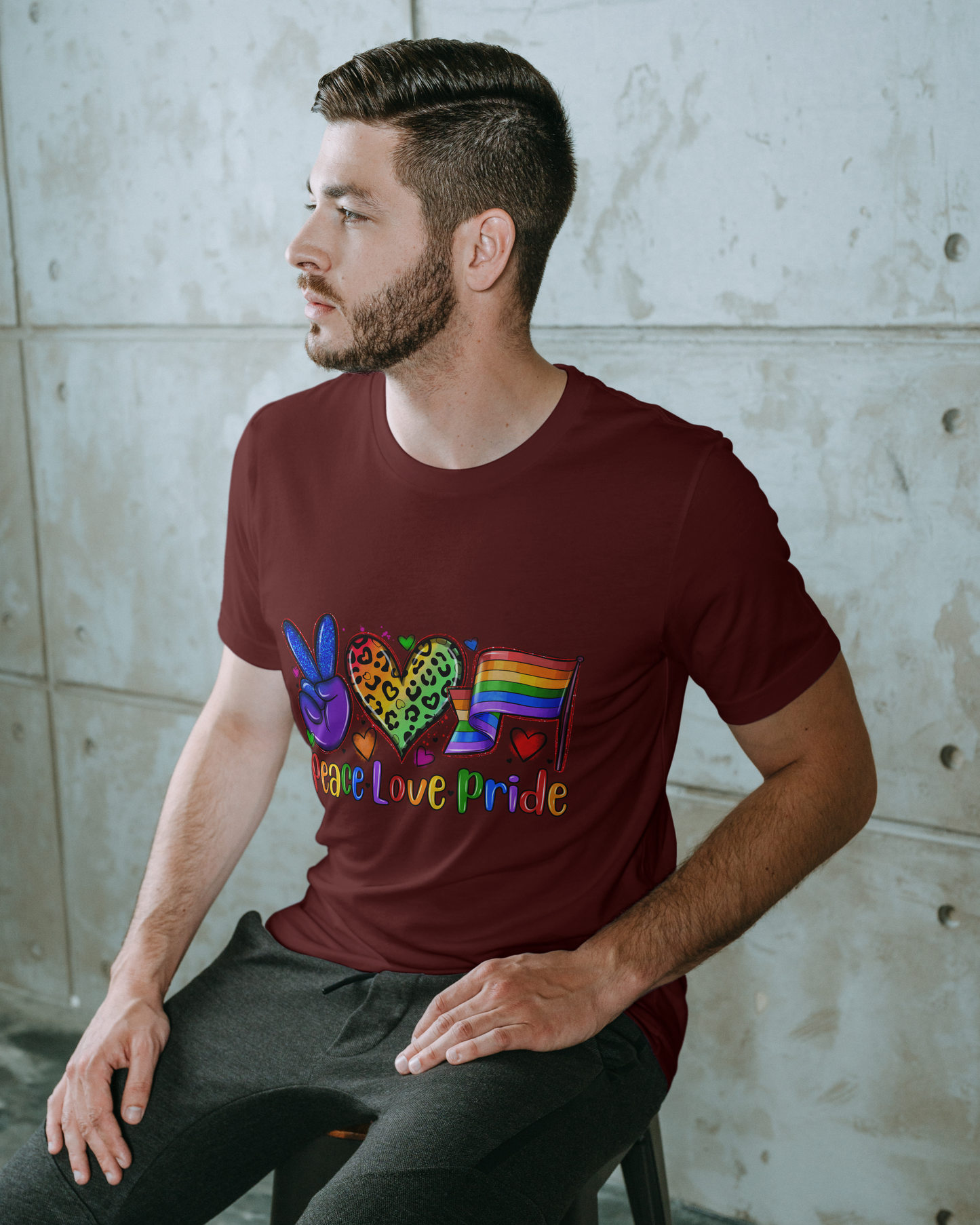 Peace, Love & Pride T-Shirt