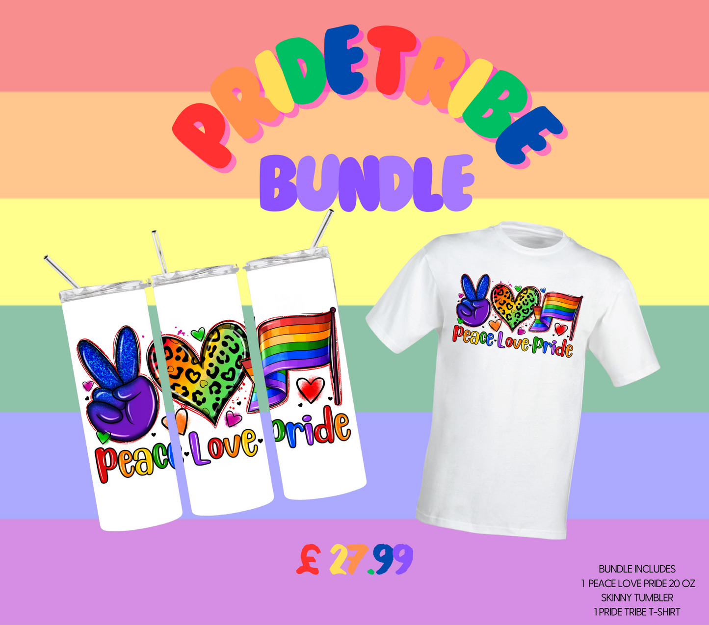 Peace, Love & Pride Bundle