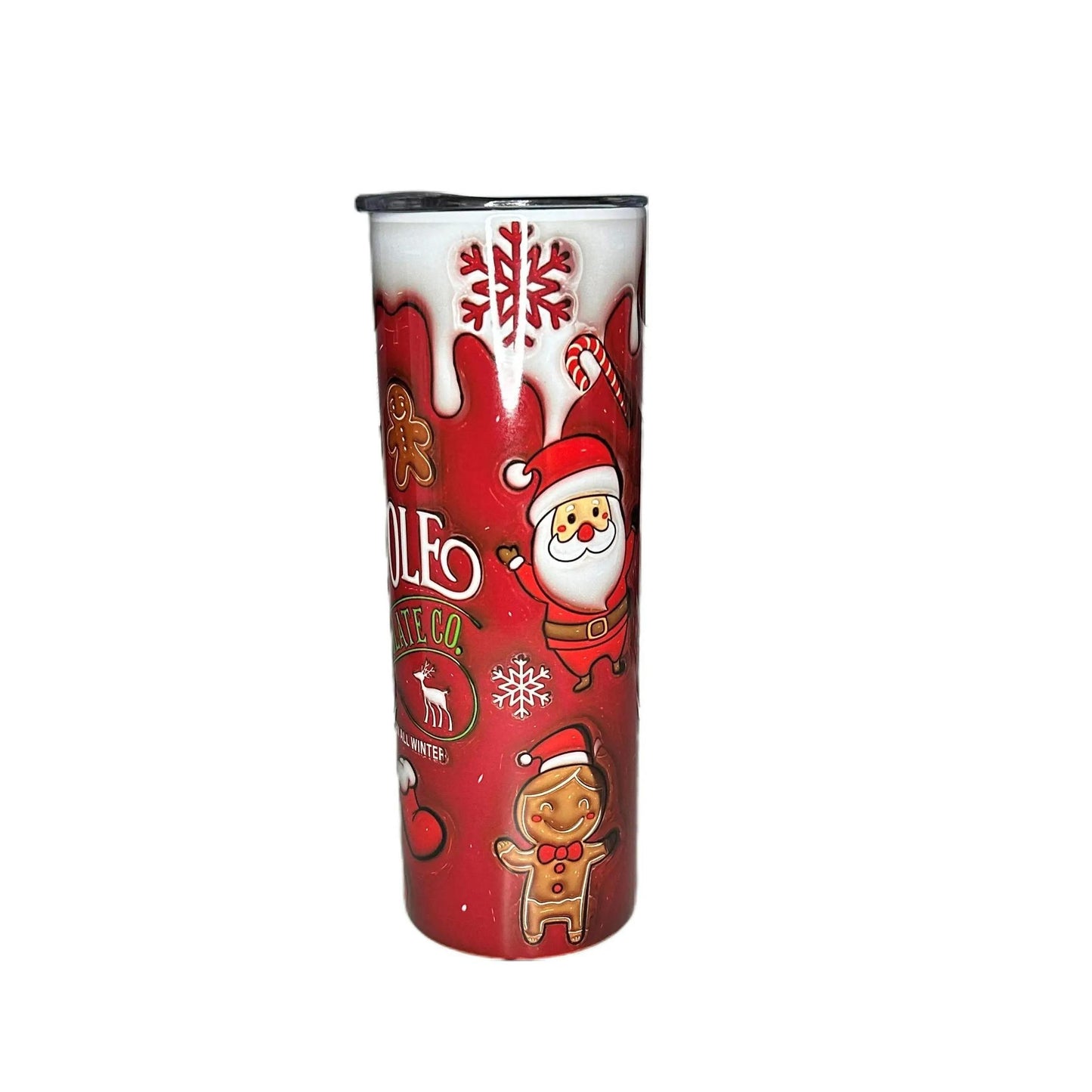 20 oz Skinny Tumbler North Pole Bottle Drinkware