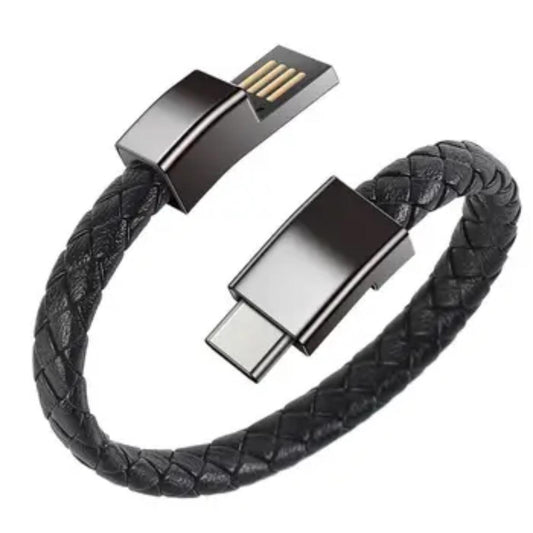 Portable bracelet Fast charging cable suitable for iPhone 11 12 13 14 Pro Max Samsung Huawei Xiaomi USB Micro Type-c Data Line Cellphone Smartphone